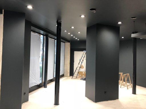 Rénovation intérieure complète pour Fitness Boutique